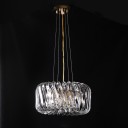 Loft Industry Modern - Spiral Glass Chandelier